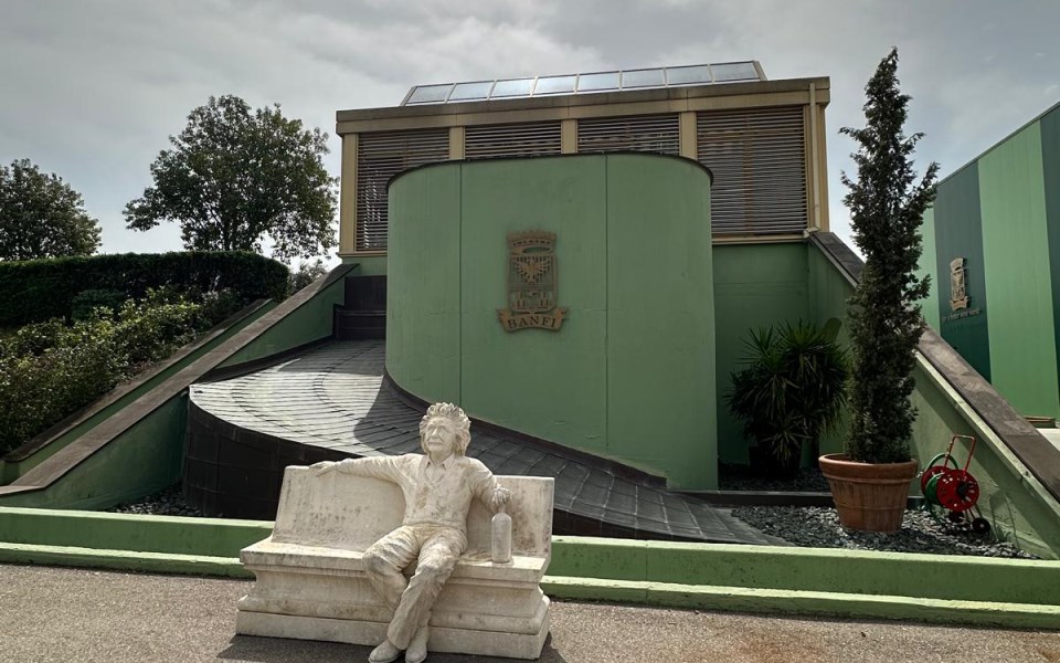 Visita alle Cantine Banfi di Montalcino